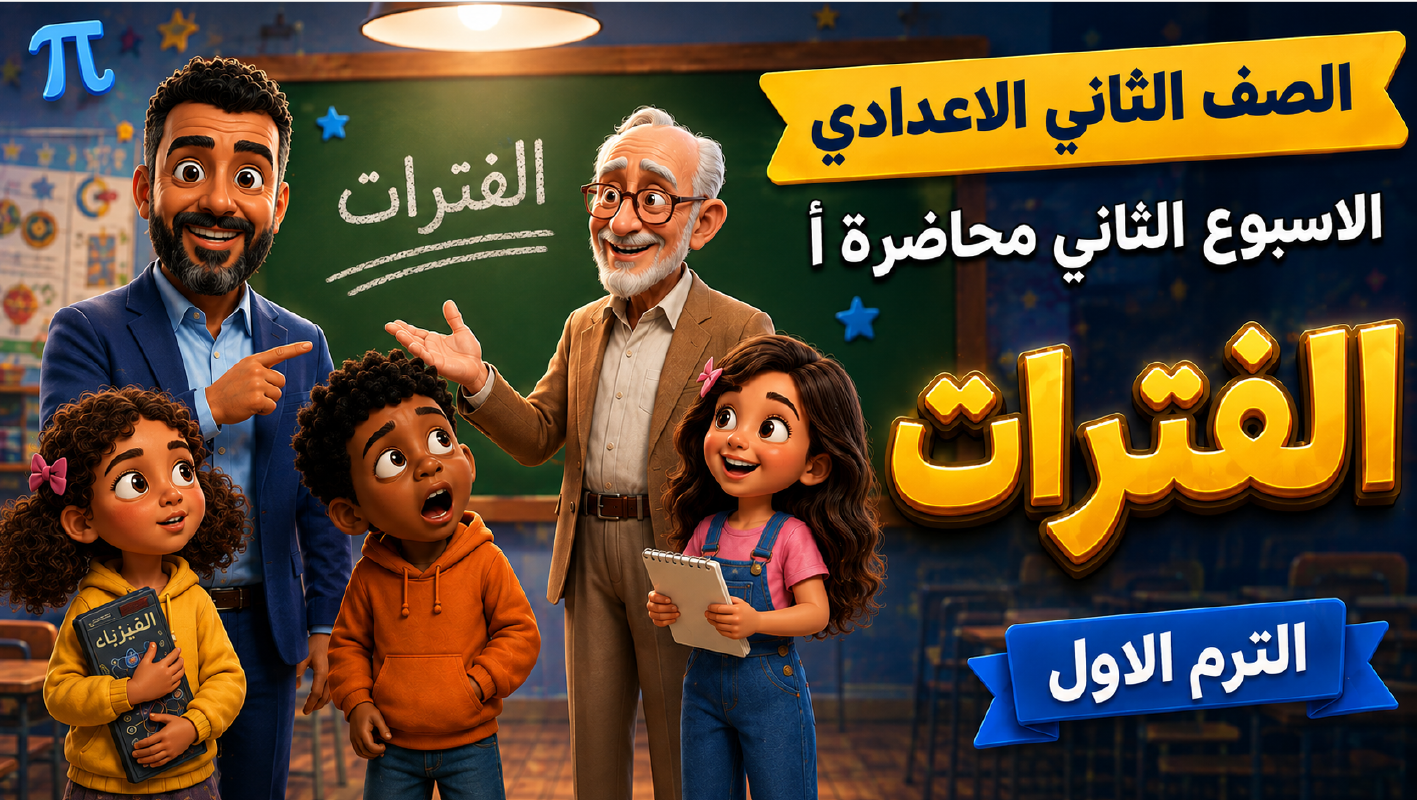 الأسبوع الثاني المحاضرة ( أ ) 2ع الترم الاول 2027 ( الفترات )