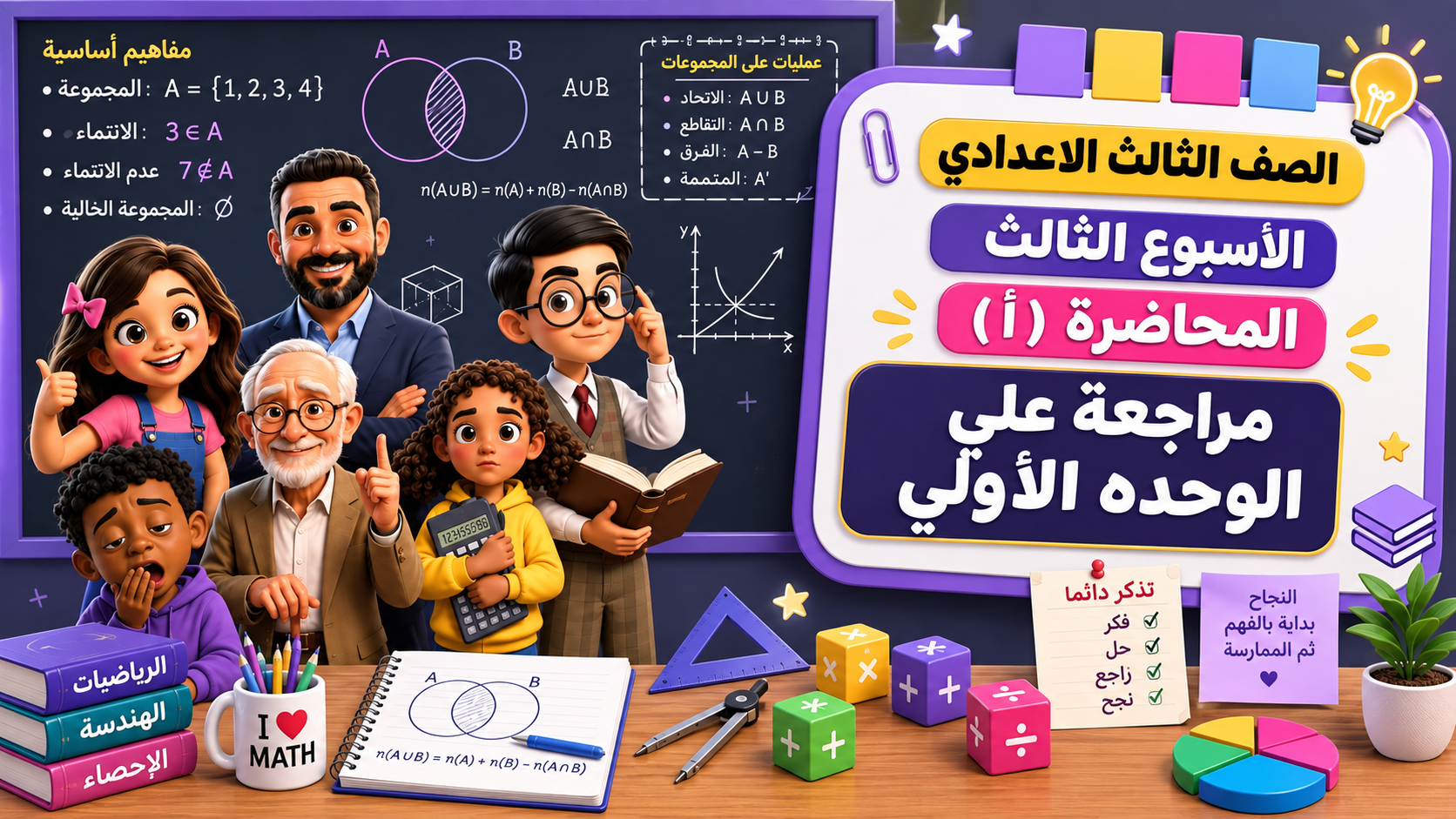 الأسبوع الثالث المحاضرة ( أ ) 3ع الترم الأول 2027 ( مراجعة على الوحدة الأولى )