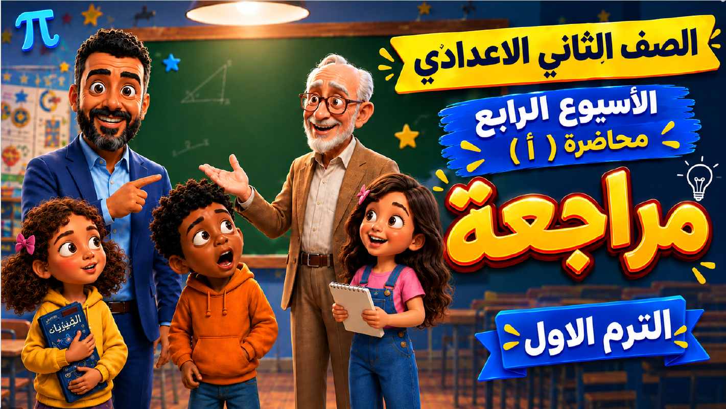الأسبوع الرابع المحاضرة ( أ ) 2ع الترم الاول 2027 ( مراجعة )